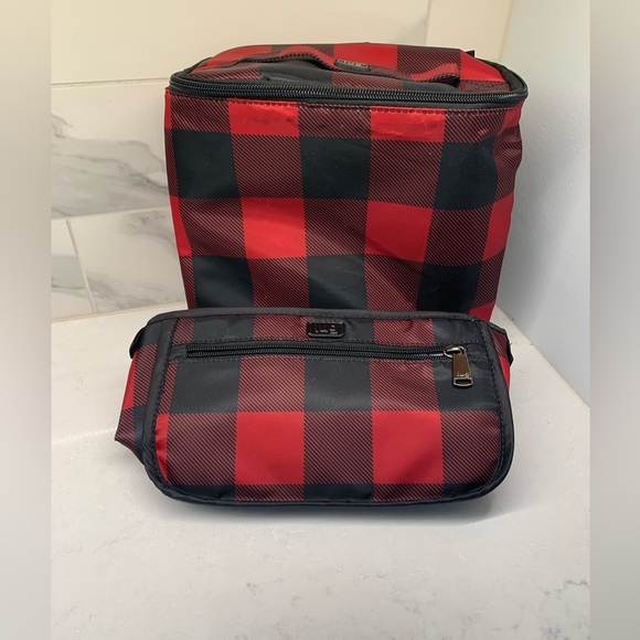 lug Handbags - NWOT Lug Buffalo Parasail Dolly Makeup Bag Set